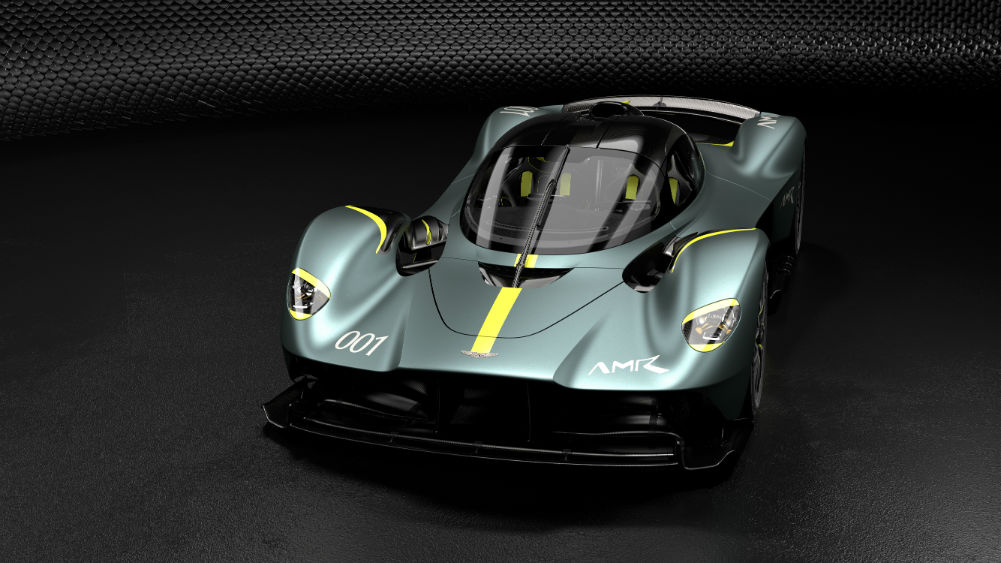 Aston Martin Valkyrie with AMR Track Performance Pack - Stirling Green and Lime livery (1)-w1000-h1000