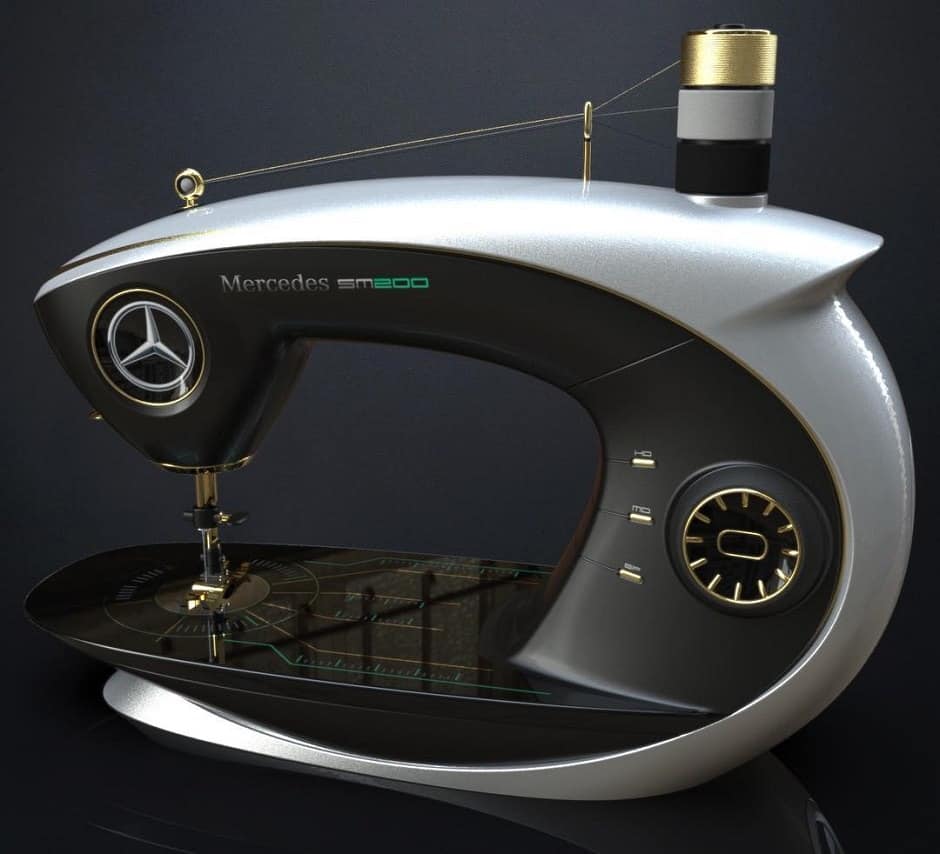 mercedes sewing machine