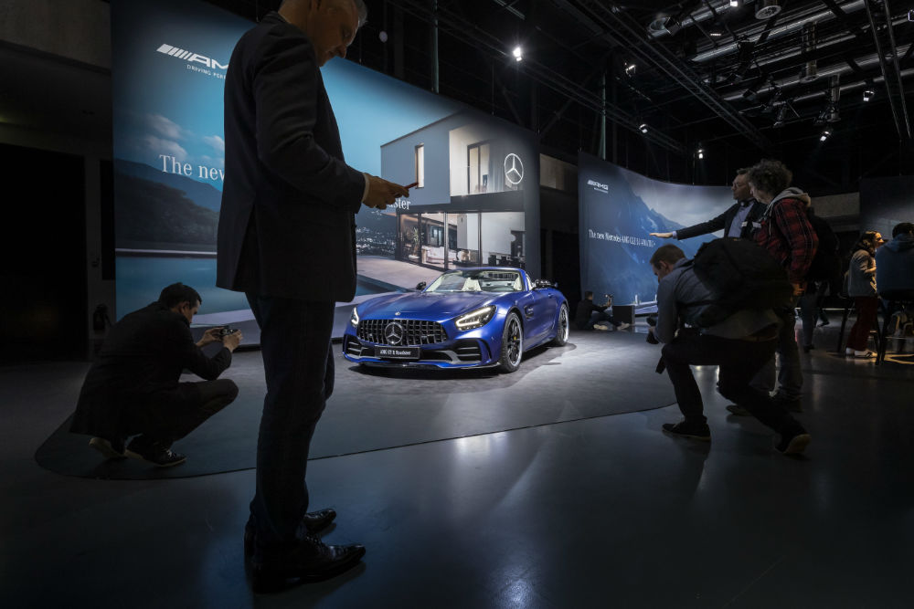 ظهور سيارة مرسيدس AMG GT R رودستر 2020 ضمن فعاليات معرض جنيف 2019