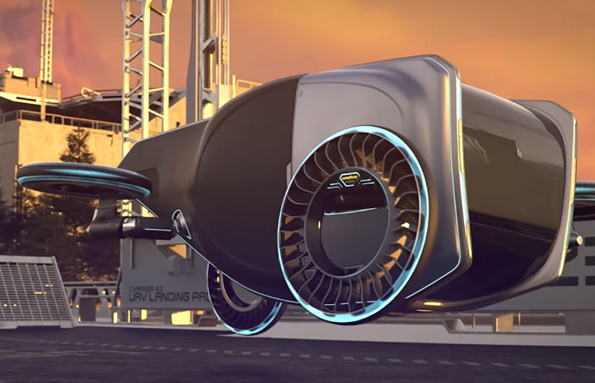 شركة جوديير تكشف عن عجلات مميزة للسيارات الطائرة