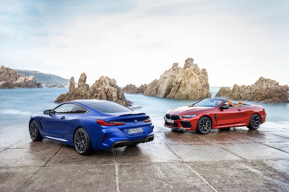 ظهرت سيارات BMW طراز M8 2020 بجميع نسخها رسمياً