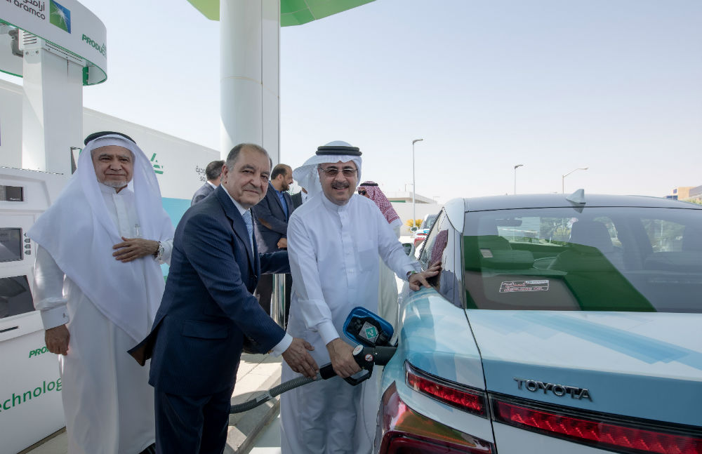 تويوتا تدعم افتتاح أول محطة لتزويد المركبات بوقود الهيدروجين في السعودية
