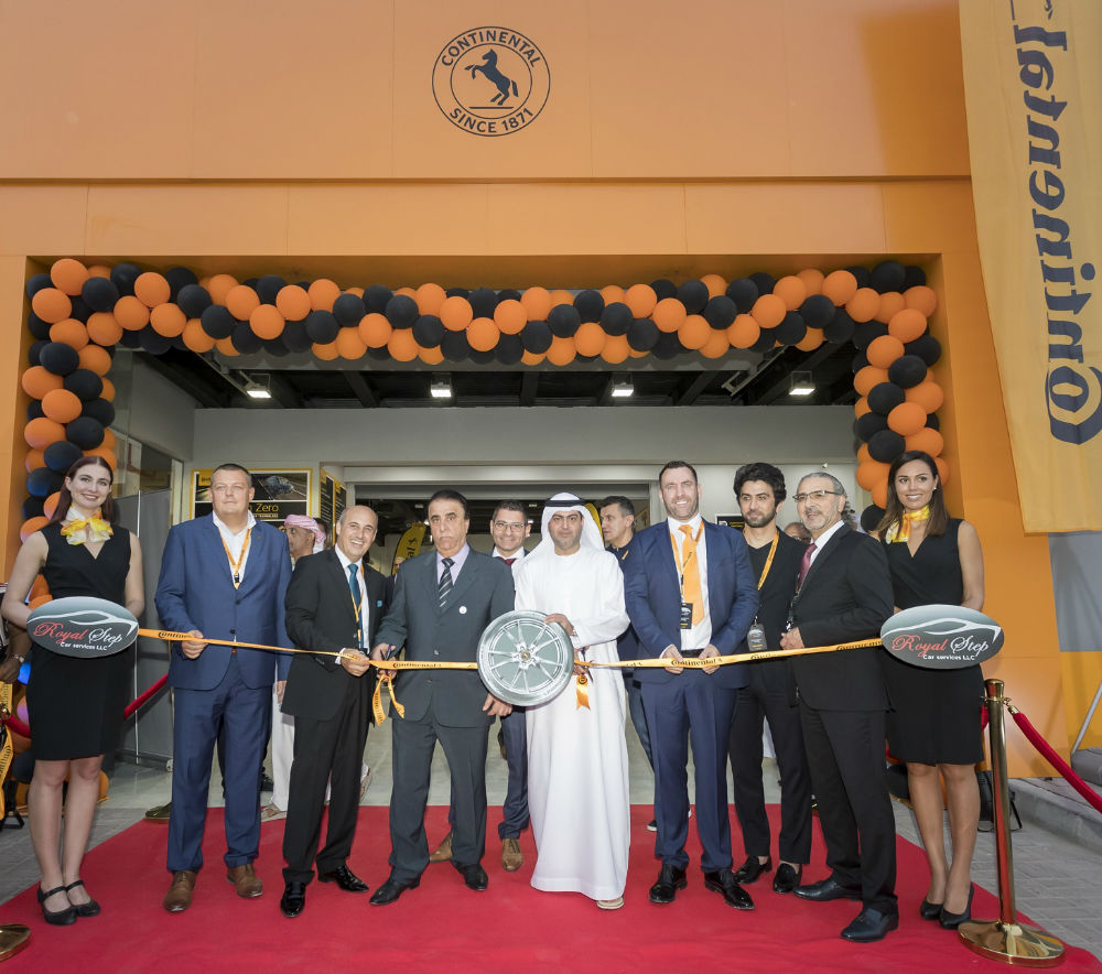 كونتيننتال الشرق الأوسط تفتتح أكبر مركز خدمة لها على صعيد المنطقة في دبي